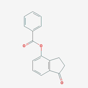 1-Oxo-2,3-dihydro-1H-inden-4-yl benzoate
