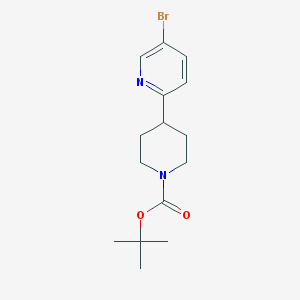tert-butyl 4-(5-bromopyridin-2-yl)piperidine-1-carboxylate