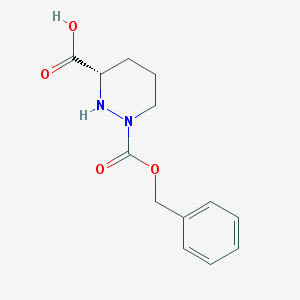 (S)-1-(Benzyloxycarbonyl)hexahydropyridazine-3-carboxylic acid