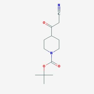 4-(2-Cyano-acetyl)-piperidine-1-carboxylic acid tert-butyl ester