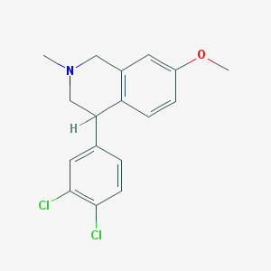 4-(3,4-Dichlorophenyl)-7-Methoxy-2-Methyl-1,2,3,4-tetrahydroisoquinoline