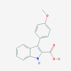 3-(4-Methoxy-phenyl)-1H-indole-2-carboxylic acid