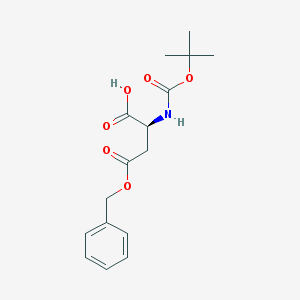 (S)-4-(Benzyloxy)-2-((tert-butoxycarbonyl)aMino)-4-oxobutanoic acid