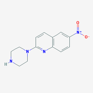 6-Nitro-2-piperazin-1-yl-quinoline