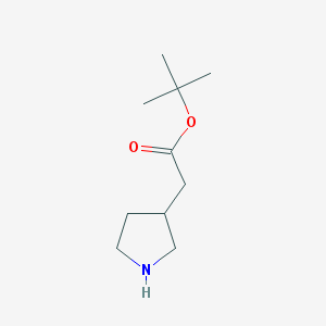 Pyrrolidin-3-yl-acetic acid tert-butyl ester