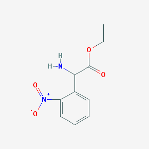 Amino-(2-nitro-phenyl)-acetic acid ethyl ester