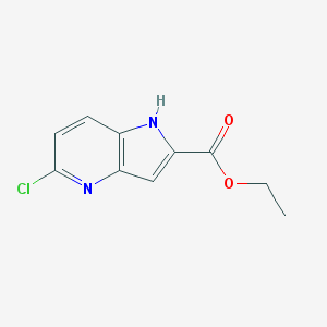 Ethyl 5-chloro-1H-pyrrolo[3,2-b]pyridine-2-carboxylate