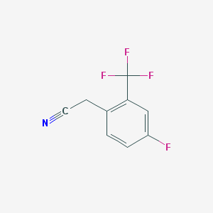 2-(4-Fluoro-2-(trifluoroMethyl)phenyl)acetonitrile