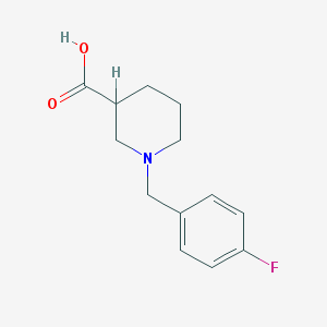 1-(4-Fluoro-benzyl)-piperidine-3-carboxylic acid