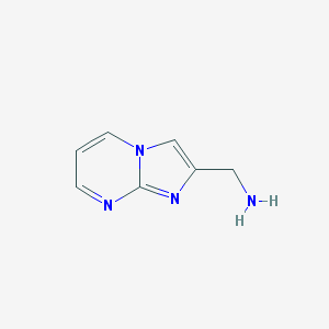 Imidazo[1,2-a]pyrimidin-2-yl-methylamine
