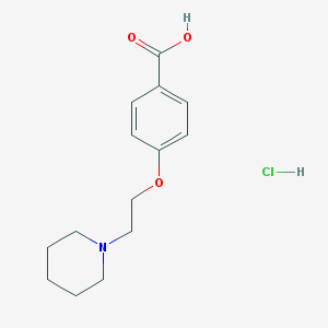 4-(2-(Piperidin-1-yl)ethoxy)benzoic acid hydrochloride
