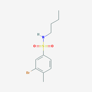 N-Butyl 3-bromo-4-methylbenzenesulfonamide