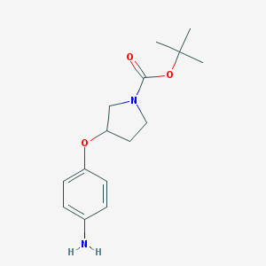 3-(4-Amino-phenoxy)-pyrrolidine-1-carboxylic acid tert-butyl ester