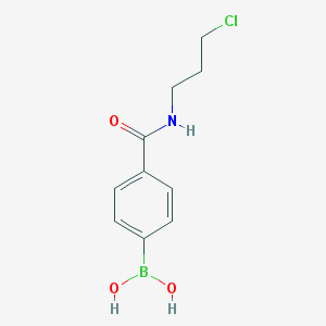 4-(3-Chloropropylcarbamoyl)phenylboronic acid