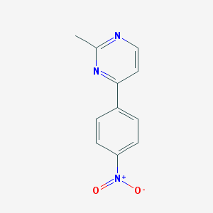 2-Methyl-4-(4-nitrophenyl)pyriMidine