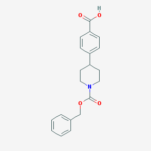 1-Cbz-4-(4-carboxy-phenyl)-piperidine