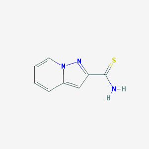 Pyrazolo[1,5-a]pyridine-2-carbothioic acid amide
