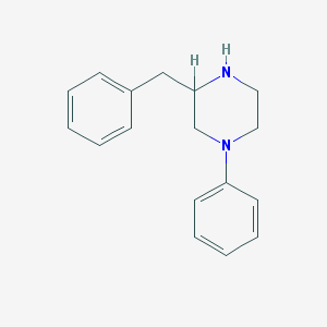 3-Benzyl-1-phenyl-piperazine