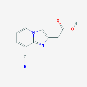 (8-Cyano-imidazo[1,2-a]pyridin-2-yl)-acetic acid