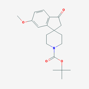 tert-Butyl 3-oxo-6-methoxy-2,3-dihydrospiro[indene-1,4'-piperidine]-1'-carboxylate
