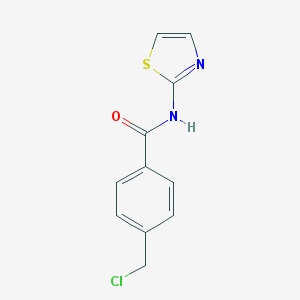4-Chloromethyl-N-thiazol-2-yl-benzamide