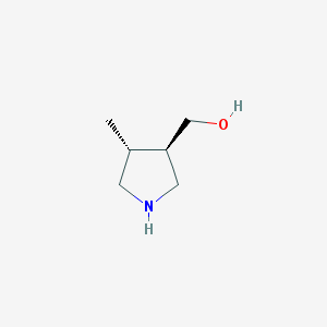 ((3R,4R)-4-Methylpyrrolidin-3-yl)methanol